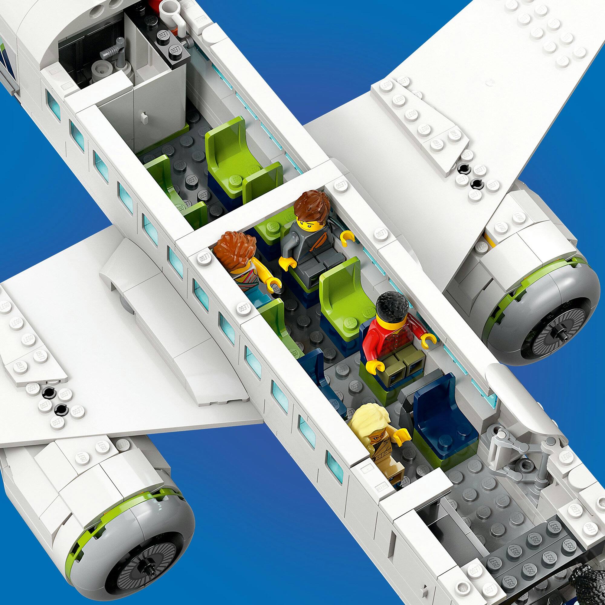 LEGO® City Passenger Airplane 60367 Building Toy Set (930 Pieces)